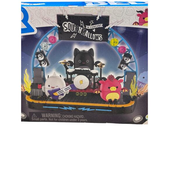 BLDR Squishmallows In Concert Building Set Squishbrick Stage Toy NIB - Picture 2 of 3